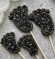 №961 Footprint of a baby. crystal mold