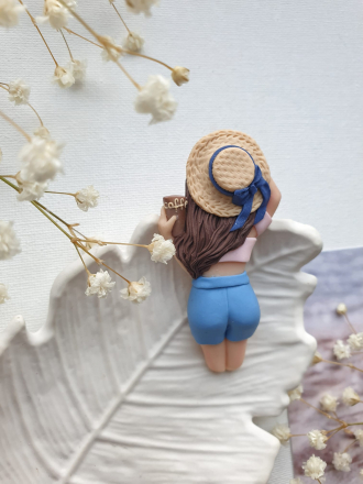 №4038 Девушка с кофем №4038 Девушка с кофем