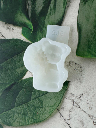 №936 Мишка с цветами №936 Мишка с цветами