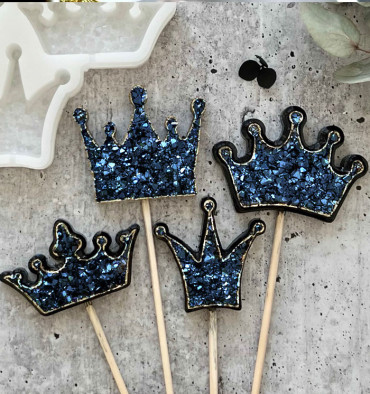 №954 Crowns with crystal effect. Mold