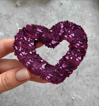 №948 Кристаллическое сердце маленькое 