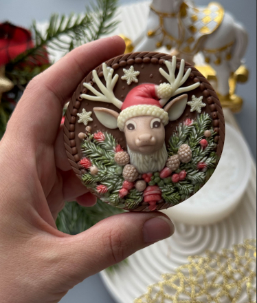 №985 Олень рождественский 