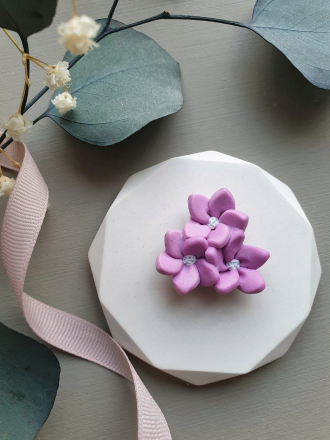 №991 цветы 4 шт в молде 