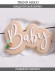 №1042 Табличка BABY 