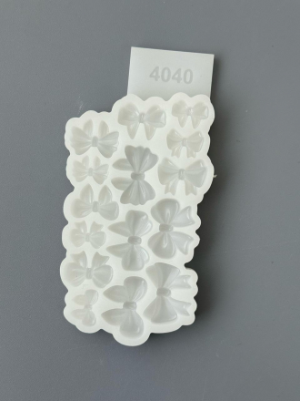 №4040 Бантики (5 видов , 15 шт в молде) 