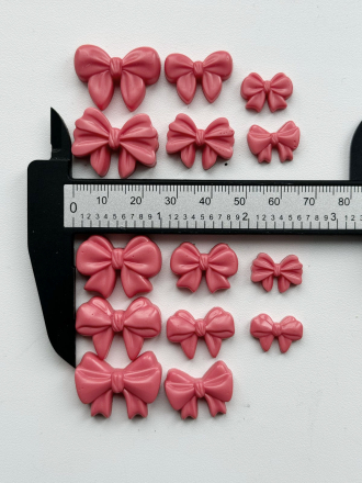 №4040 Бантики (5 видов , 15 шт в молде) 