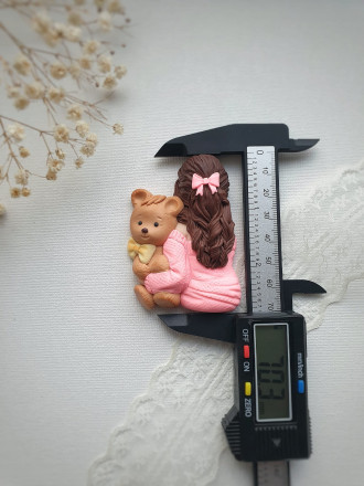 №1013 Девушка с мишкой 