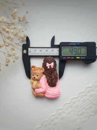 №1013 Девушка с мишкой 