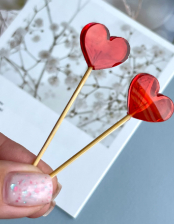 №1017 Сердечки глянцевые №1017 Сердечки глянцевые