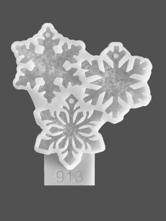№913 Снежинки кристаллические 