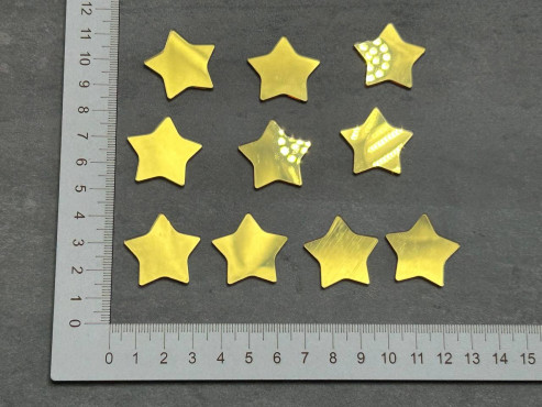 №10 Mirror element Topper (Топпер для торта Звезды) 