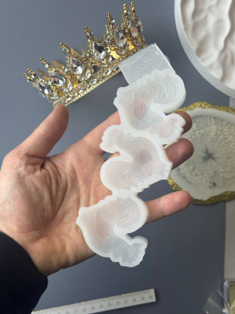 №1076 Молд для шоколада и леденцов петушки   